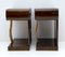 Art Deco Italian Nightstands in Walnut and Maple Radic, 1920s, Set of 2 7