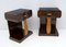 Art Deco Italian Nightstands in Walnut and Maple Radic, 1920s, Set of 2, Image 3