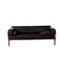 Bauhaus Sofa aus rotem und schwarzem Stoff 2