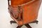Georgian Leather Swivel Desk Chair, 1950s 9
