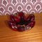 Large Murano Glass Bowl in Red, 1960s 2