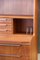 Danish Teak Bookcase with Storage and Writing Board from Brdr. Larsen, 1960s 9