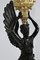Antike Lampe aus Bronze & Marmor, 1890er 9