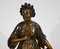 La Femme au Chien, fine XIX secolo, bronzo, Immagine 5