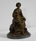 La Femme au Chien, Ende 19. Jh., Bronze 2