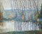 Georg Matveev, Landscape with Birches, 1960s, Oil on Canvas 1