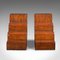 Vintage English Decorative Bookends in Oak, 1930, Set of 2 4