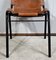 Metal and Leather Chairs, 1960, Set of 2, Image 16