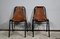 Metal and Leather Chairs, 1960, Set of 2, Image 5