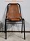 Metal and Leather Chairs, 1960, Set of 2, Image 21