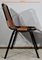 Metal and Leather Chairs, 1960, Set of 2 24