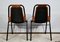Metal and Leather Chairs, 1960, Set of 2, Image 19