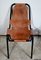 Metal and Leather Chairs, 1960, Set of 2, Image 6