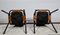 Metal and Leather Chairs, 1960, Set of 2 26