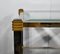 Brass and Glass Sofa Table by P. Vandel, 1970, Image 10