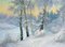 Arnolds Pankoks, Winter, Oil on Canvas 8