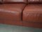 Danish Brown Leather Sofa, 1960s 9