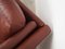 Danish Brown Leather Sofa, 1960s 11