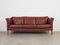 Danish Brown Leather Sofa, 1960s 2