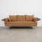 Danish Brown Sofa, 1970s 1