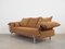 Dänisches braunes Sofa, 1970er 3