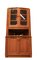 Illuminated Teak Corner Cabinet with Glass Doors from Dyrlund, 1970s, Set of 2 2