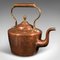 Antique English Fireside Kettle in Copper, 1880, Image 1