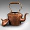 Antique English Fireside Kettle in Copper, 1880, Image 2