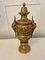 Antique Victorian Quality Gilded Brass Urn, 1860 2