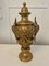 Antique Victorian Quality Gilded Brass Urn, 1860 3