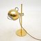 Lampe de Bureau Vintage en Laiton, France, 1970s 2