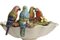 Parrots and Flowers Figurine from Ceramiche Ceccarelli 3