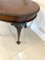 Antique Oval Centre Table in Carved Mahogany, 1880, Image 4