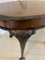 Antique Oval Centre Table in Carved Mahogany, 1880, Image 6