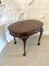 Antique Oval Centre Table in Carved Mahogany, 1880, Image 2