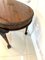 Antique Oval Centre Table in Carved Mahogany, 1880, Image 7