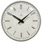 Reloj de pared industrial gris de Siemens, años 70, Imagen 1