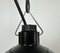 Industrial Bakelite Pendant Light with Frosted Glass, 1970s, Image 5