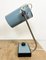 Lampe de Bureau Vintage Bleue, 1960s 2