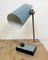 Vintage Blue Table Lamp, 1960s 4