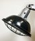 Industrial French Black Enamel Wall Lamp, 1960s 6