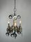 Steel and Crystal Chandelier, Italy, 1960s, Image 5