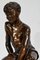 R.Guillaume, L'Enfant à l'Epuisette, 20e Siècle, Bronze 14