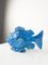 Pesce Scorfano Sculpture in Blue Glaze by Guido Cacciapuoti, Italy, 1930s, Image 12