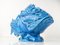 Pesce Scorfano Skulptur mit Blauer Glasur von Guido Cacciapuoti, Italien, 1930er 15