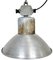 Lámpara colgante industrial de aluminio de Polam Wilkasy, años 60, Imagen 1