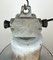 Lámpara colgante industrial de aluminio de Polam Wilkasy, años 60, Imagen 11