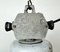 Lámpara colgante industrial de aluminio de Polam Wilkasy, años 60, Imagen 5