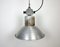 Industrial Aluminium Pendant Lamp from Polam Wilkasy, 1960s 2