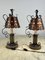 Brutalist Italian Table Lamps, 1960s, Set of 2 1